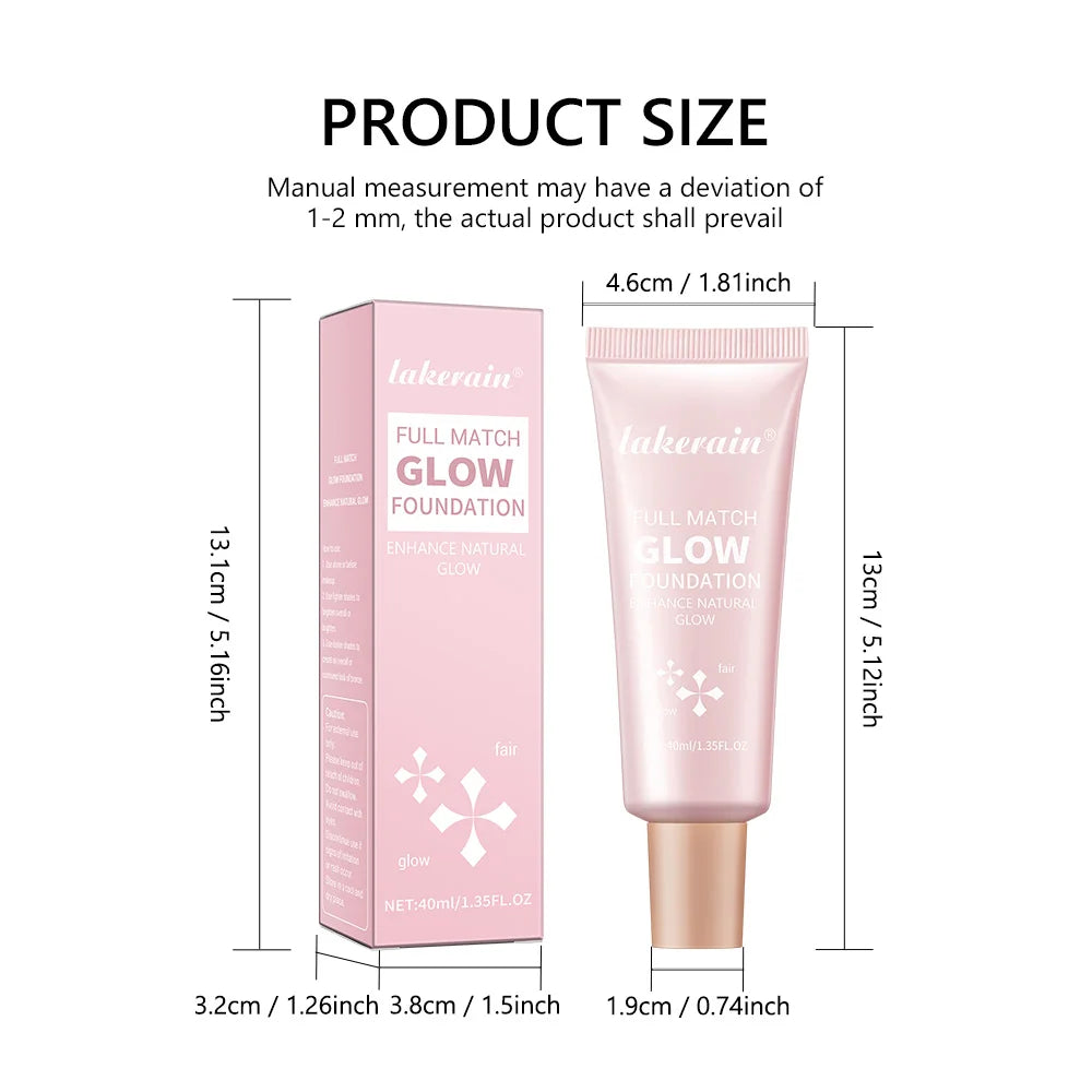 4 Colors Moisturizing Glow Foundation Liquid Long Lasting Natural Lightweight base Multi-purpose Illuminator Highlight Cream