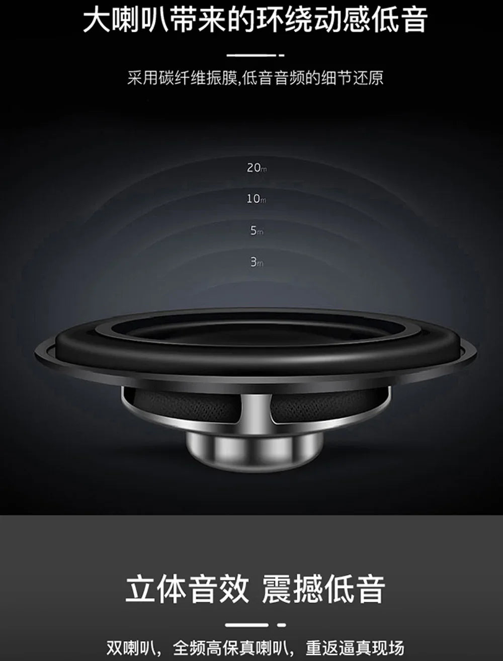 1 Pairs Portable Wired Bluetooth Speakers Wired Bass Stereo Subwoofer Speaker For Laptop Smartphones Desktop MP4 MP3 Players