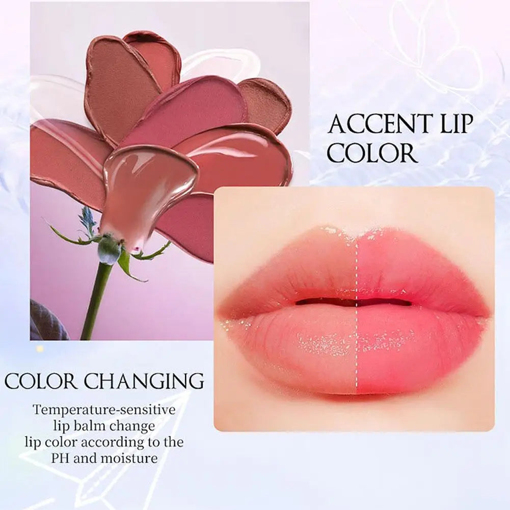 Color Change lip Balm Nourising Moisturizing Anti-drying Lipstick long-lasting waterproof Color changing Lips Care Makeup