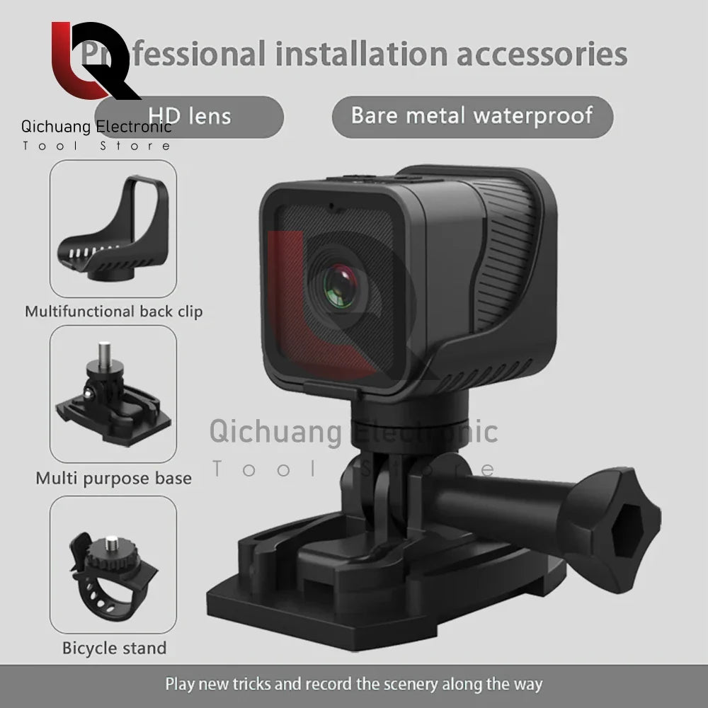 1080P High-definition Portable Sports Mini Camera With Hotspot Wifi Waterproof Camera Motorcycle And Bicycle Driving Recorder