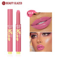 Beauty Glazed 12 Color Shimmering Juicy Lipstick,Shining Lip Plump,Moisturizing Nourishing Women Lip Makeup.Girl's Gift