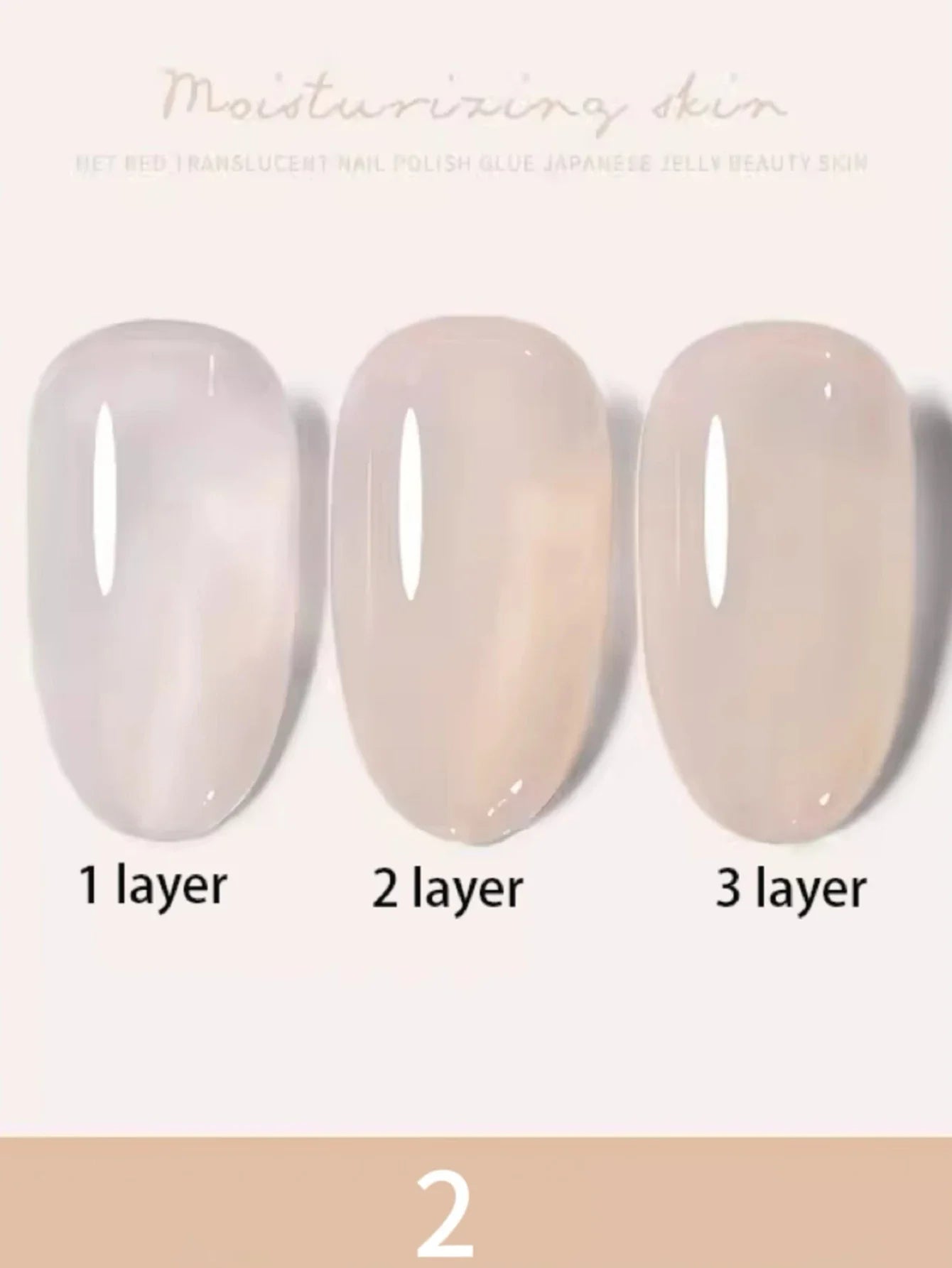 1-30pcs PSK Nude Pink Color Nail Art Ice Transparent Bare Color Nail Enamel 2025 New Net Red Popular White Gel Nail Polish