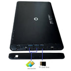 10.1 Inch QDYS Android 8.1 Phone Call Tablet 2GB RAM 16GB ROM Dual Camera 1280*800 IPS Quad-Core 1.3GHz MTK6735 CPU SIM Card