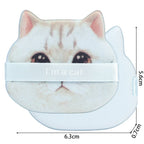 1-4pcs Cat Air Cushion Powder Puff Double-sided Wet Dry Use Concealer Foundation Sponge Cushions Women Beauty Makeup Puffs Tools