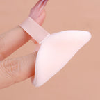 100PCS Round Shape Velvet Loose Powder Puff Plush Soft Washable Foundation Sponge Cosmetics Puff Professional Beauty Makeup Tool