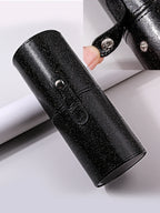 20pcs Makeup Brushe set Premium Synthetic Powder Foundation brush +Sparkling storage bucket and 6 makeup sponge powder puffs