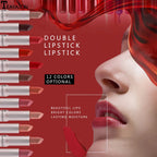 1PC Pink Lipstick Sexy Lip Gloss 2 In 1 Lip Tint Waterproof Long -Lasting Moisture Red Lip Matte Lipstick Make-Up For Women