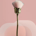 1pc Powder Brush Rose Head Makeup Brush Pink Single Powder Brush Foundation Make Up Brush Soft Hair Nail Blush