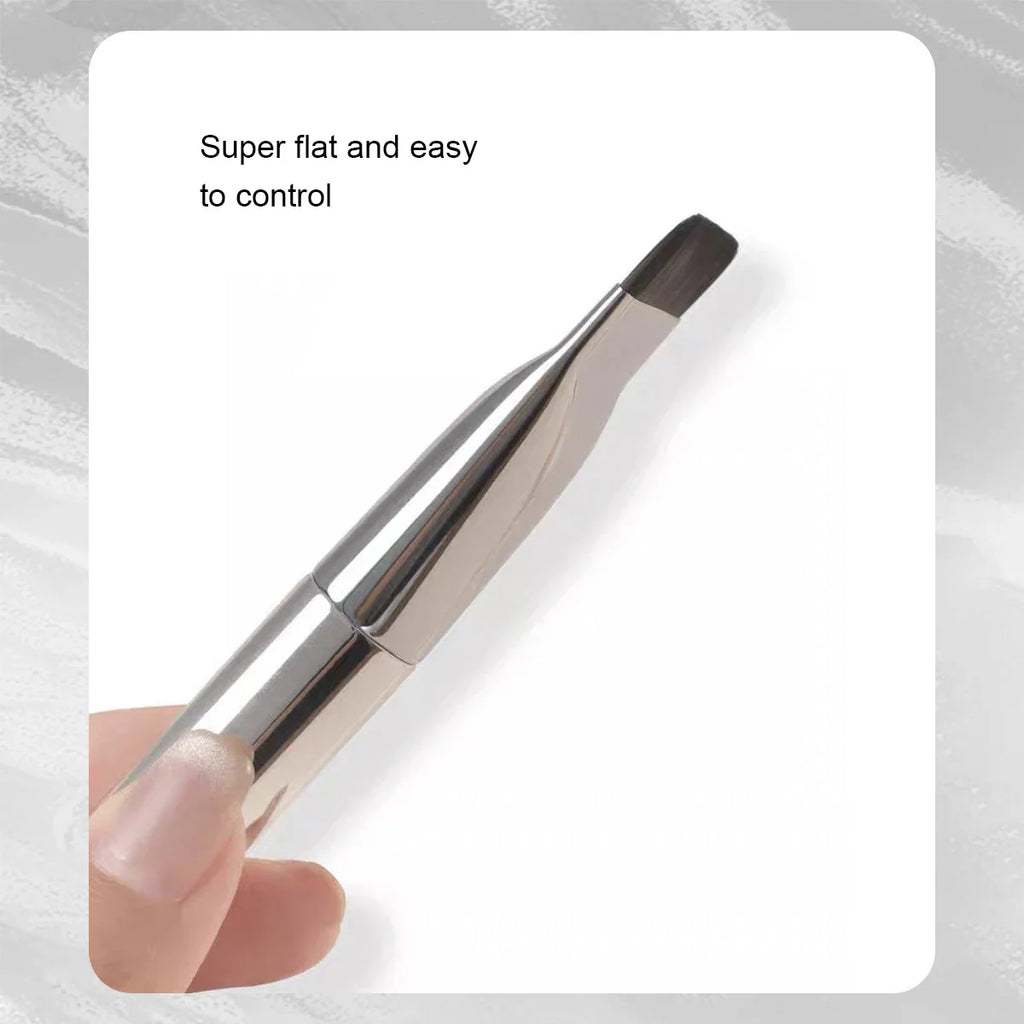 1/3 PCS Flat-head Foundation Brush Ultra-thin Brush Head Traceless Foundation Makeup Brush Cosmetic Tools