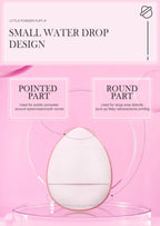 5/10Pcs Mini Finger Puff Foundation Small Air Cushion Powder Sponge Face Concealer BB Cream Cosmetic Applicator Makeup Tools