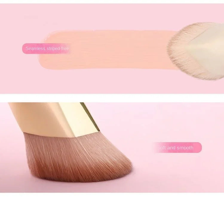 1/2pcs Foundation Brush Oblique Head Concealer Brush Face Liquid Cream Powder Make Up Brushes Face Contour Beauty Tool