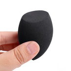 Black Makeup Sponge Eggs Soft Powder Beauty Egg Foundation Sponges Liquid Cream Cosmetics Puff Wet and Dry Use Makeup Tool Women