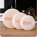 60/80/90mm Professional Round Shape BB Cream Powder Foundation Puff Portable Soft Cosmetic Puff Makeup Foundation Sponge