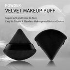2/3/5/6/12Powder Puff Face Makeup Soft velvet Triangle Powder Puff For Loose Powder Setting Powder Makeup Foundation Beauty Gift