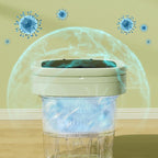 11L 6L Portable Big Capacity Washing Machine With Drain Basket For Apartment Camping Travel Underwear 110-260V Mini Washer Dryer