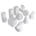 10 Different Shapes Mini Resin Sketch Geometry Sculpture, for Drawing Practice Housewarming Gift Exquisite Workmanship