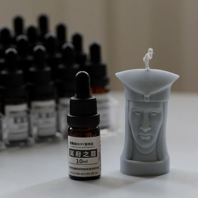 10ml Candle Scents Oil Soluble Essence DIY Aromatherapy Candle Essential Oil Handmade Soap Gypsum Expanded Fragrance Crystal