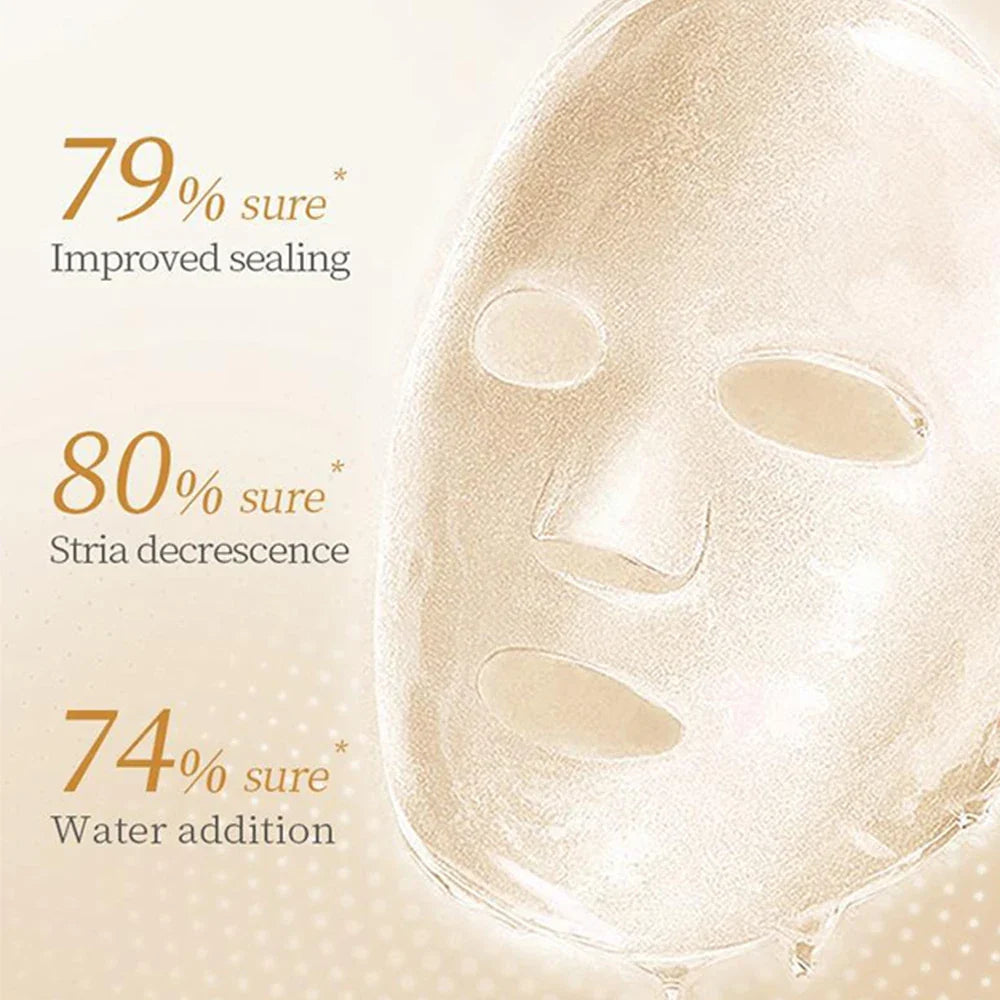 1/5/10/20pcs Collagen Facial Mask Moisturizing Brightening Lifting Skincare Treatment Face Masks Kit