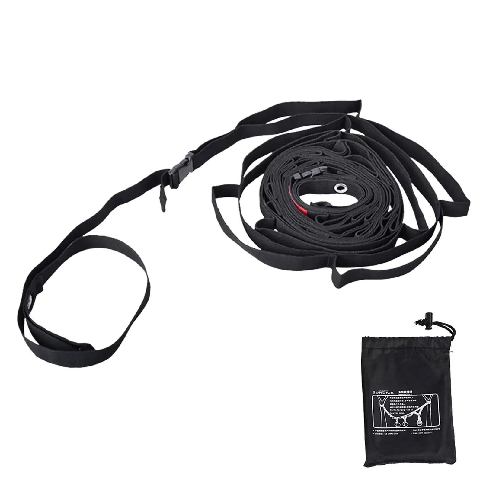 1.8 Outdoor Hanging Rope Portable Lanyard Canopy Hanger Camping Campsite Storage Strap Hiking Tent Accessories Camping Gear