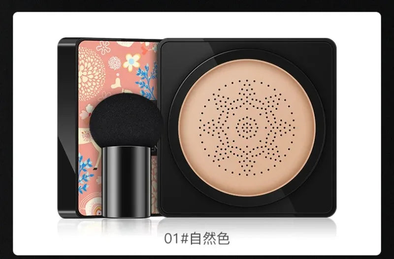 Air Cushion Make up Foundation Cream Mushroom Head Moisturizing Air-permeable Natural Makeup BB Cream