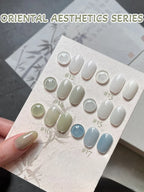 1-30pcs PSK Nude Pink Color Nail Art Ice Transparent Bare Color Nail Enamel 2025 New Net Red Popular White Gel Nail Polish