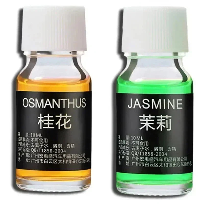 10ml Car Perfume Refill Air Freshener Natural Plant Essential Oil Aroma Diffuser Fragrance Humidifier Essential Oil Freshener