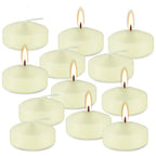 12 Pcs 2inch Ivory Floating Candles, 5-6 Hours of Burning Time, Floating Candles, Romantic Night, Portable Small Candle Set, Not Only a Beautiful Embellishment in Life, and the Best Choice of Love and Warmth.