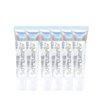 6Pcs Fruity Flavor Watery Glossy Lip Gloss Set Clear Lip Gel Hydrating Moisturizing Lip Gloss Women Lips Makeup Wholesale