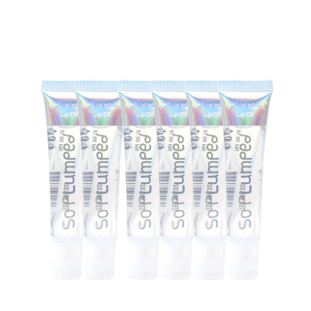 6Pcs Fruity Flavor Watery Glossy Lip Gloss Set Clear Lip Gel Hydrating Moisturizing Lip Gloss Women Lips Makeup Wholesale