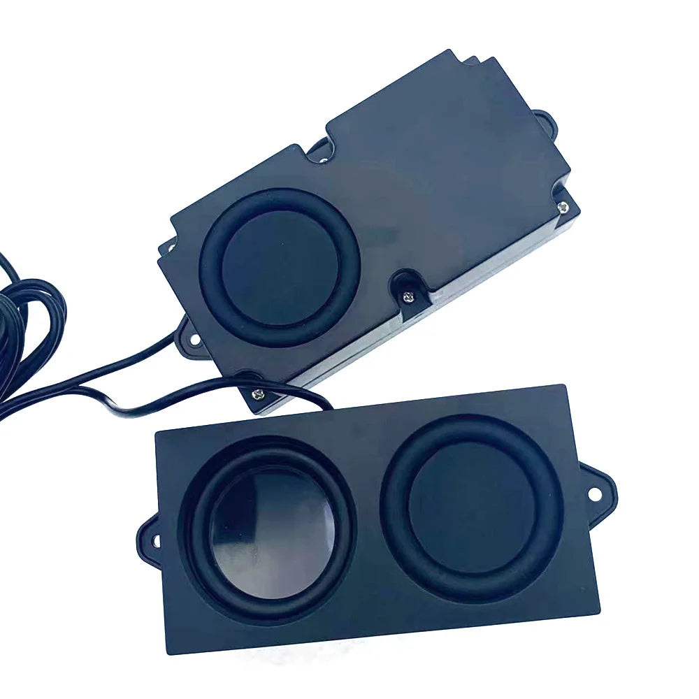 1 Pairs Portable Wired Bluetooth Speakers Wired Bass Stereo Subwoofer Speaker For Laptop Smartphones Desktop MP4 MP3 Players