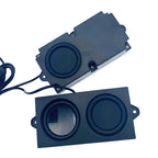 1 Pairs Portable Wired Bluetooth Speakers Wired Bass Stereo Subwoofer Speaker For Laptop Smartphones Desktop MP4 MP3 Players