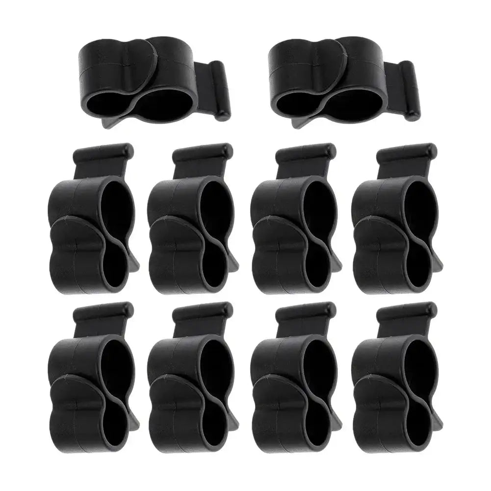 10 Pcs Camping Awning Hooks Clips RV Tent Hangers Light Hanger For Caravan Camper Multi Use RV Traveling Tent Clip Light Hanger