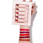 5 Pcs  Matte Lipstick Sets Lip Gloss Moisturizing Long-lasting Easy Makeup Fashion Classic Shades For Daily Date Exquisite Gift