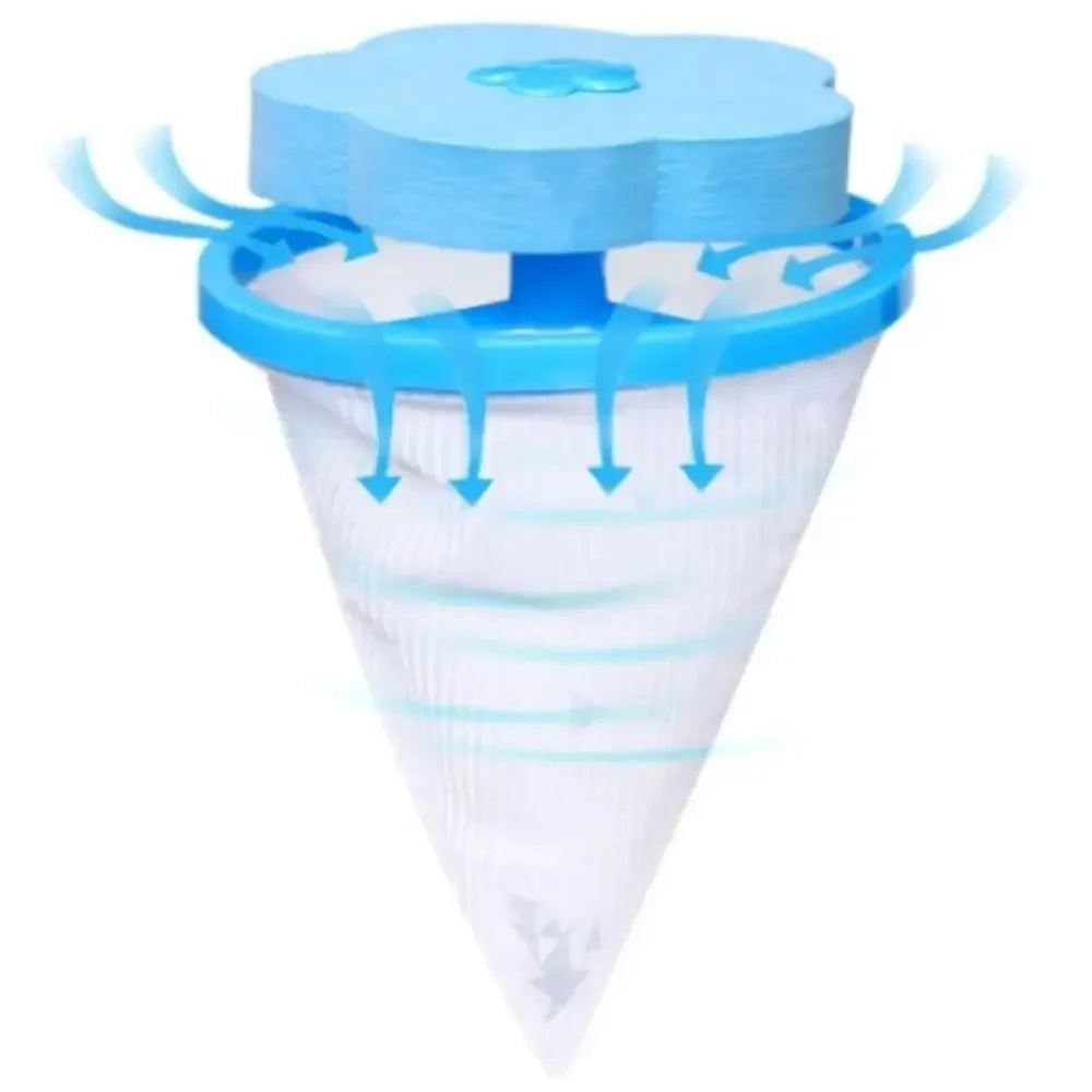 1-10pcs Pet Hair Remover Washing Machine Floating Lint Filter Bag Clothes Hair Cleaning Cat Hair Catcher Reusable Laundry Tools