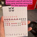 17cm Labubu V1v2 Eye Makeup Color False Eyelash Customization Gorgeous And Exquisite Eye Makeup Stickers Eyelash Stickers