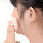 5PCS Pure Cotton Powder Puffs Soft Makeup Sponge Puffs for Setting Powder Blending Foundation Finishing Reusable Cosmetic Set