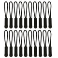 10/11/20/21Pcs Replacement Zipper Pulls Cord Extender for Backpacks Jackets Luggage Purses Handbags