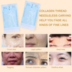 12-60pcs Collagen Line Mask Absorbable No Needle Face Filler Firming Protein Sheet Skin Care Products