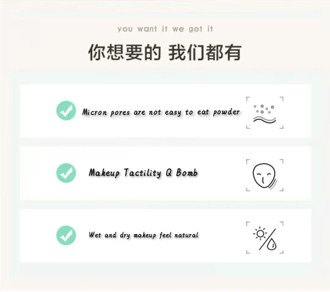 1pcs cosmetic powder puff soft and smooth women's makeup foundation sponge beauty makeup tool accessories drop-shaped