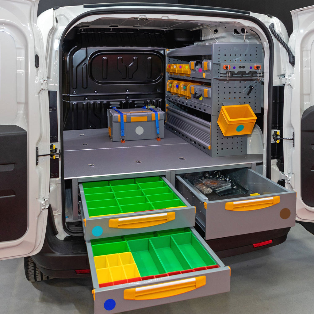 2" Permanent Round Color Coding Sheeted Dot Kit (Primary): 100/Pack