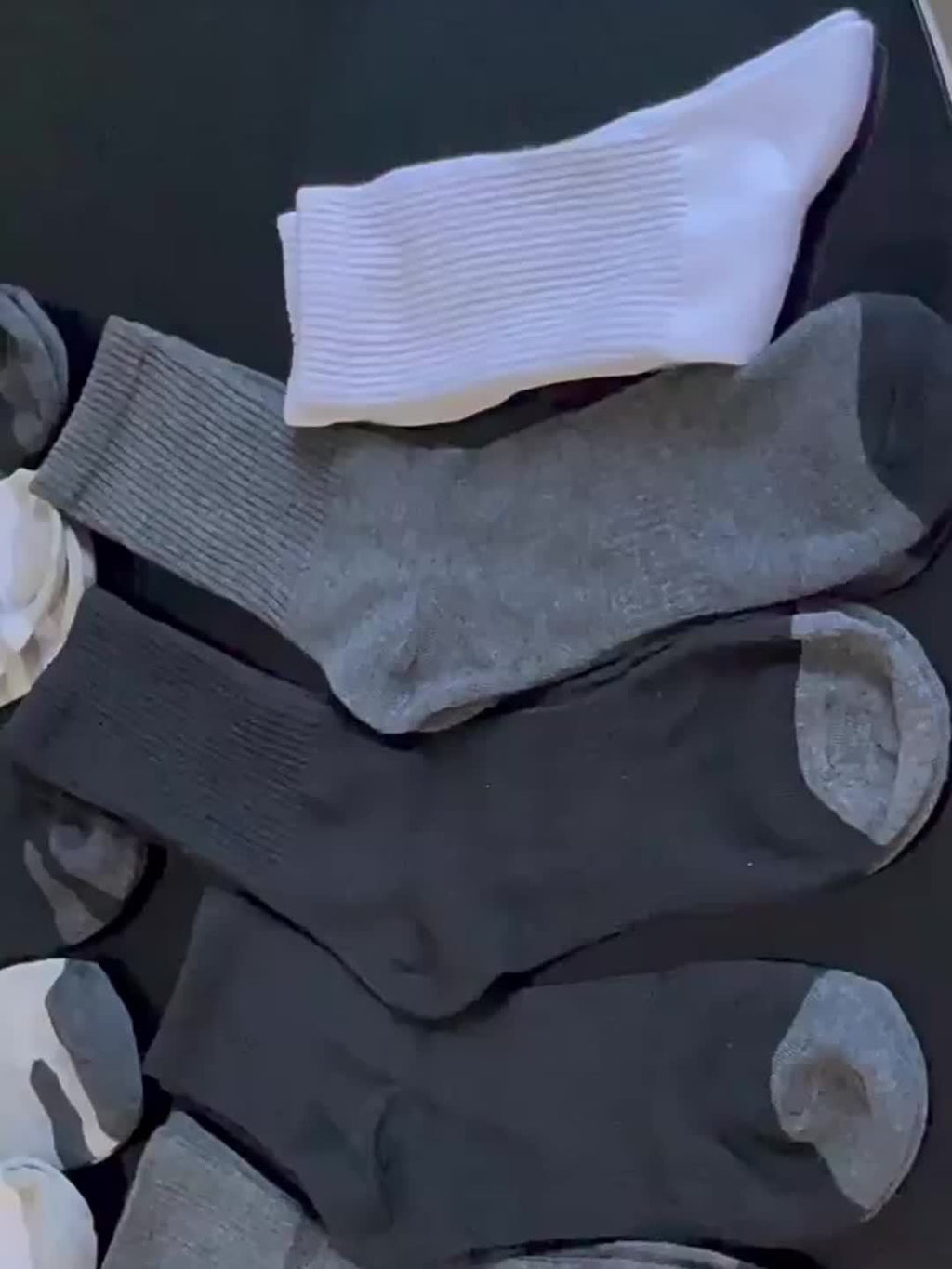 10/20/30 Pairs Of Men's Classic Crew Socks, Breathable Comfy Casual Unisex Socks For Men's Outdoor Wearing All Seasons Wearing