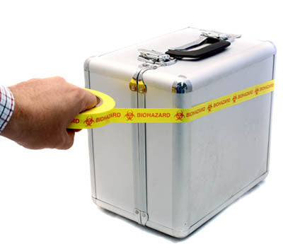 "BIOHAZARD" - Imprinted 3/4" Tape