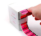 "Hold / Released" Double-Layer Action™ Labels - 1" x 1-1/2" - 250/Box