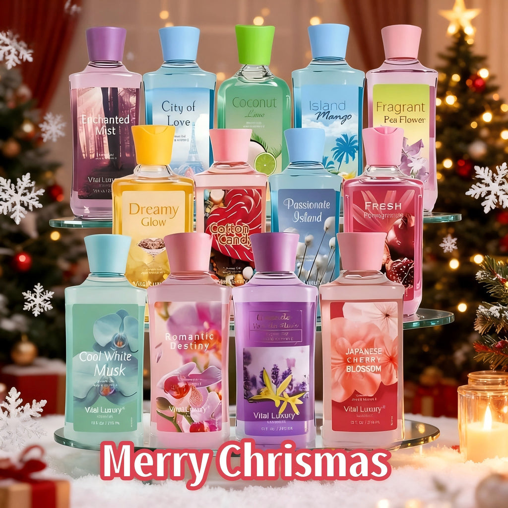 12 Scents,9.98 Oz. Unisex Shower Gel,body Wash. Large Size, Gently Cleanses And Moisturizes, Enriched With Aloe Vera And Vitamin E. Floral, Fruity, And Musky Notes. Perfect For Everyday Use Or Dates.