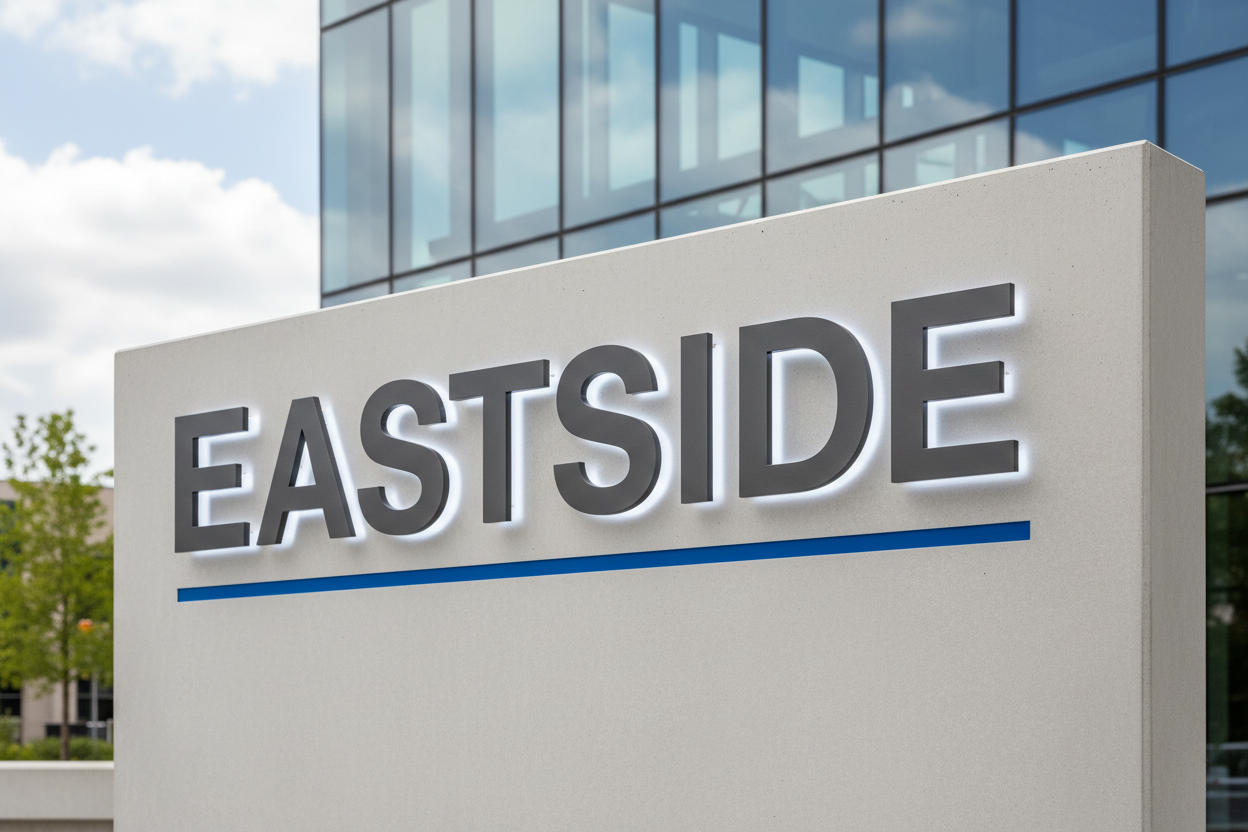 i need a sign that says eastside 