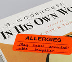 "Allergies" Labels - 1" x 2-1/4" - 250/Box